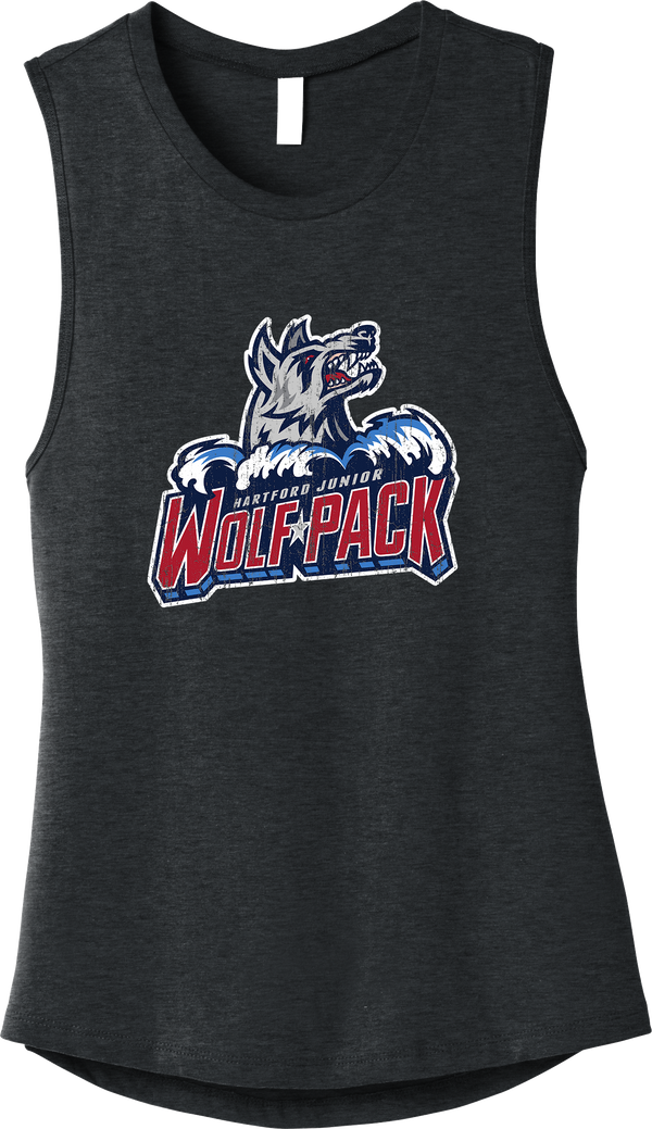 Hartford Jr. Wolfpack Womens Jersey Muscle Tank