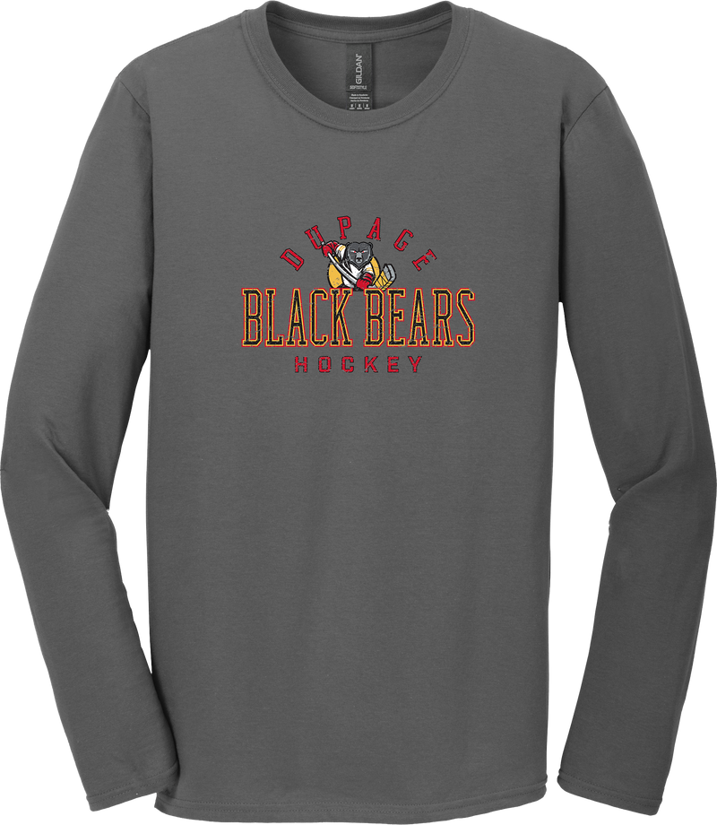 Dupage Black Bears Softstyle Long Sleeve T-Shirt