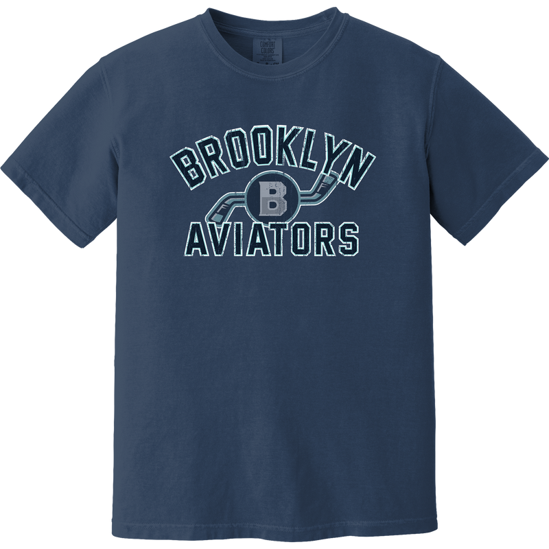 Brooklyn Aviators Heavyweight Ring Spun Tee