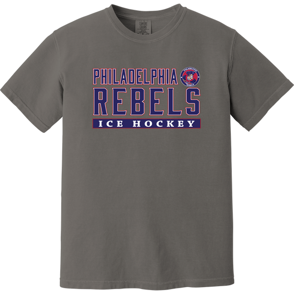 Philadelphia Rebels Heavyweight Ring Spun Tee