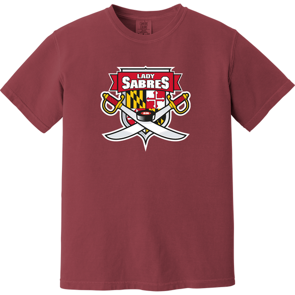 SOMD Lady Sabres Heavyweight Ring Spun Tee