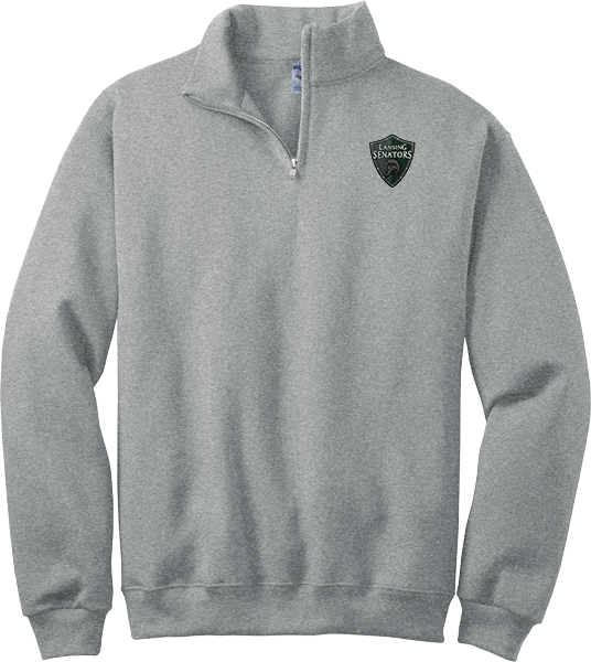 Lansing Senators NuBlend 1/4-Zip Cadet Collar Sweatshirt