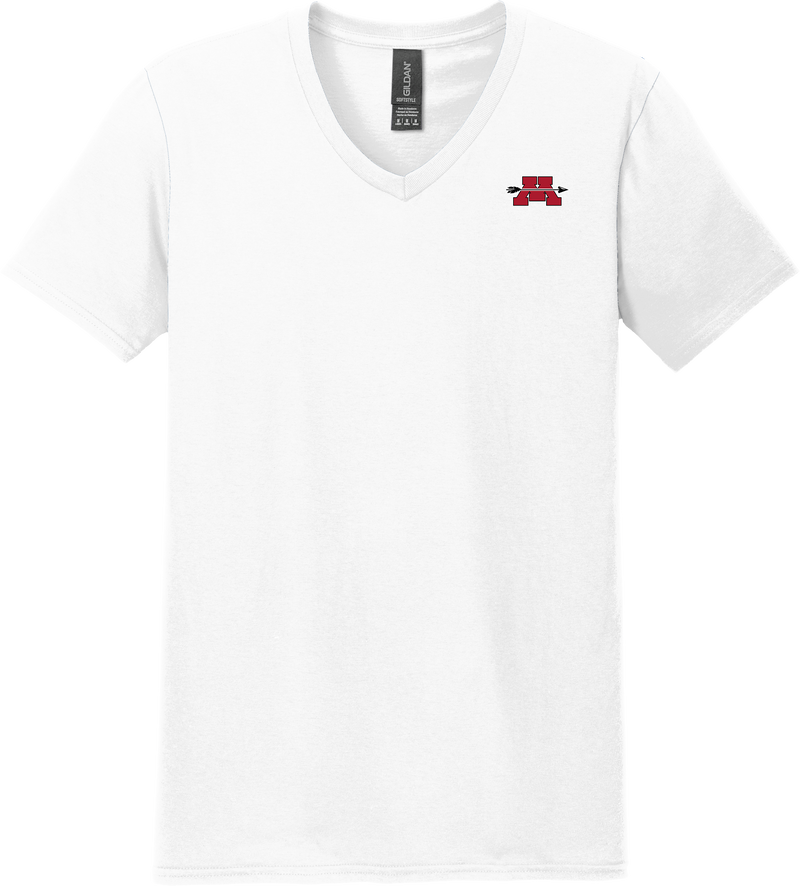 Mercer Arrows Softstyle V-Neck T-Shirt