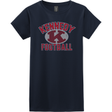 JFK Knights Football Softstyle Ladies' T-Shirt