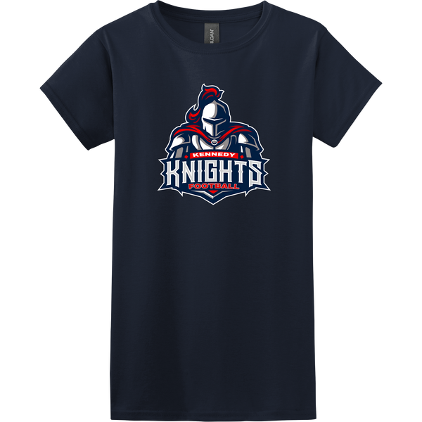 JFK Knights Football Softstyle Ladies' T-Shirt