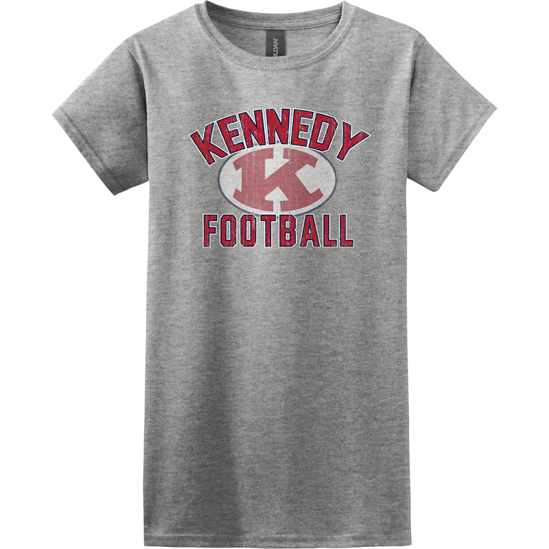 JFK Knights Football Softstyle Ladies' T-Shirt