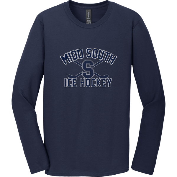 Midd South Hockey Softstyle Long Sleeve T-Shirt