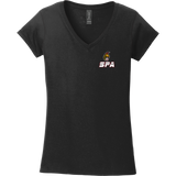 Seacoast Spartans Softstyle Ladies Fit V-Neck T-Shirt