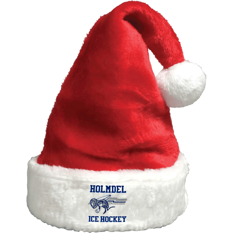 Holmdel Hockey Plush Santa Hat