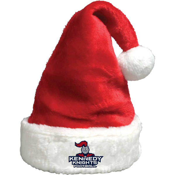 JFK Knights Football Plush Santa Hat