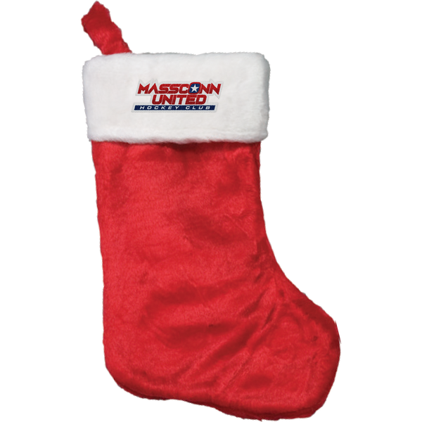 Mass Conn United Plush Christmas Stocking