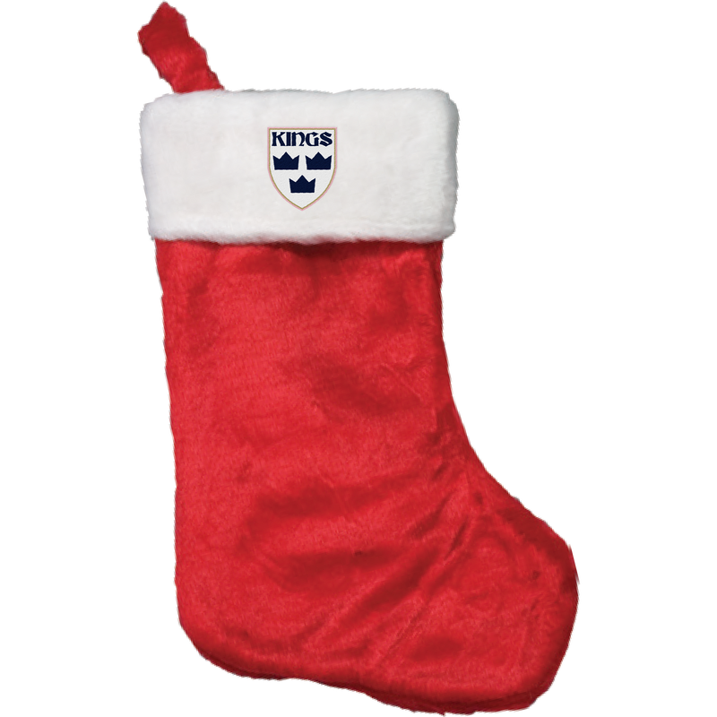 Lady Kings Plush Christmas Stocking