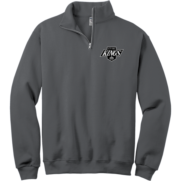 CT Oil Kings NuBlend 1/4-Zip Cadet Collar Sweatshirt