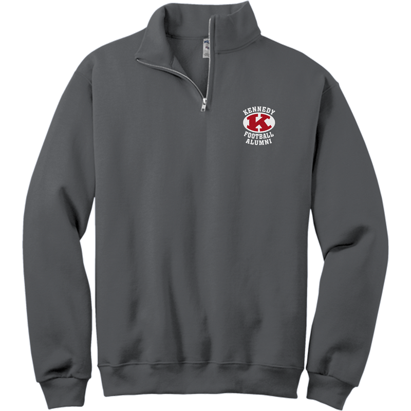 JFK Knights Football Alumni NuBlend 1/4-Zip Cadet Collar Sweatshirt