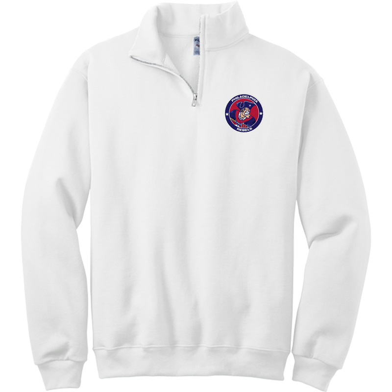 Philadelphia Rebels NuBlend 1/4-Zip Cadet Collar Sweatshirt