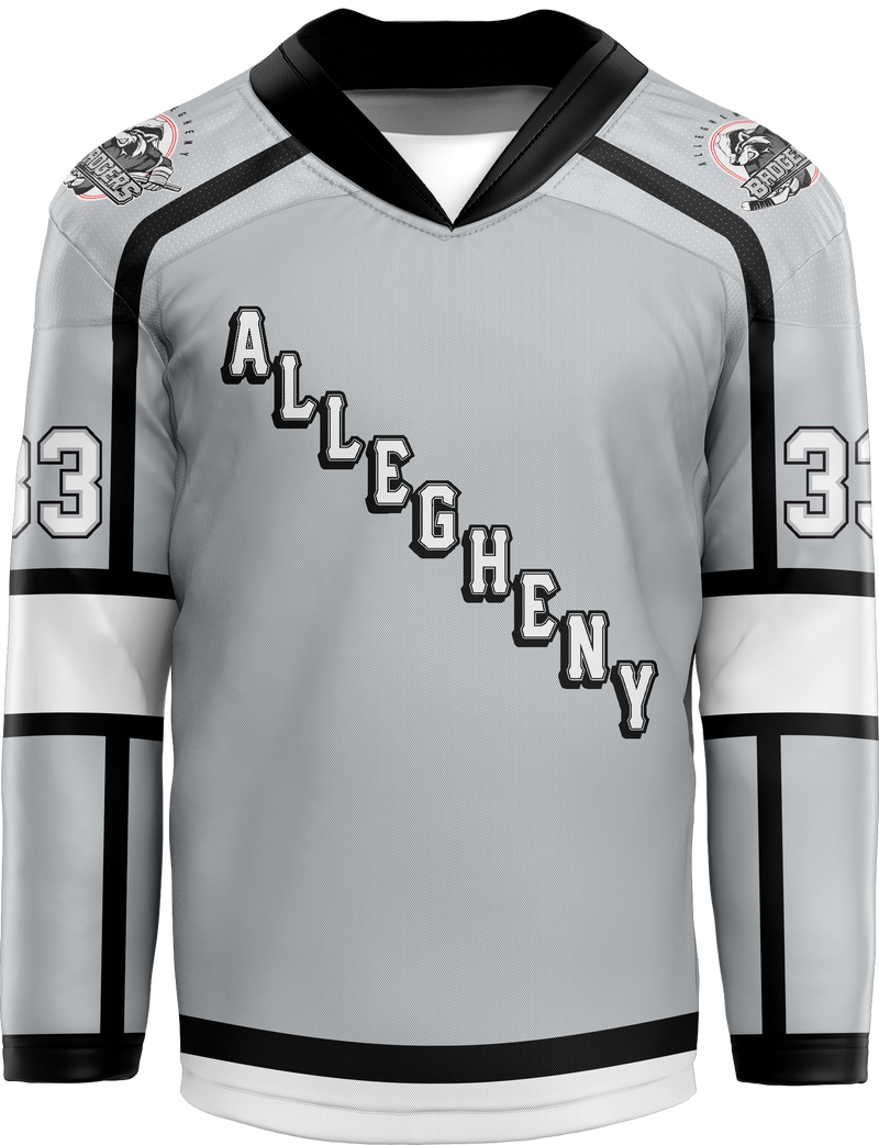 Allegheny Badgers Adult Goalie Sublimated Jersey