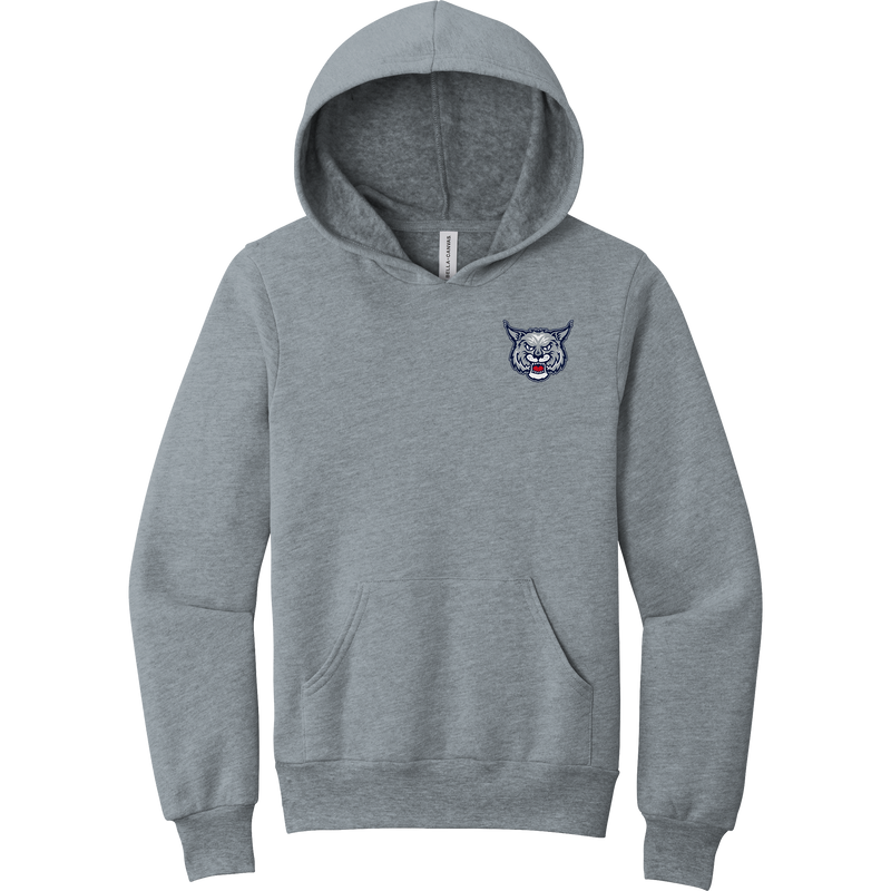 CT Bobcats Youth Sponge Fleece Pullover Hoodie