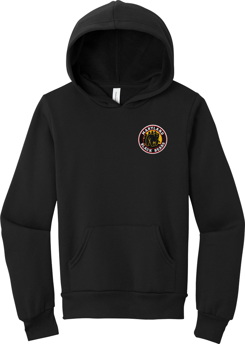 Maryland Black Bears Youth Sponge Fleece Pullover Hoodie