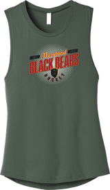 Maryland Black Bears Womens Jersey Muscle Tank