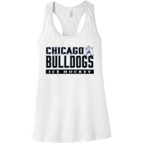 Chicago Bulldogs Womens Jersey Racerback Tank