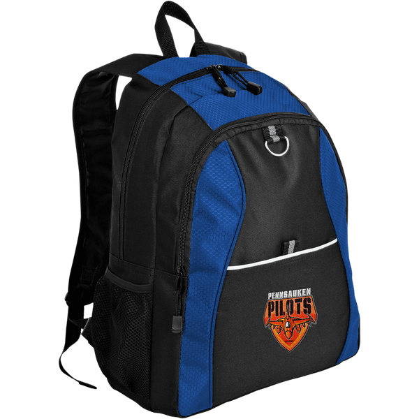 Pennsauken Pilots Contrast Honeycomb Backpack