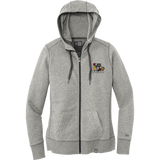 Dupage Black Bears New Era Ladies French Terry Full-Zip Hoodie