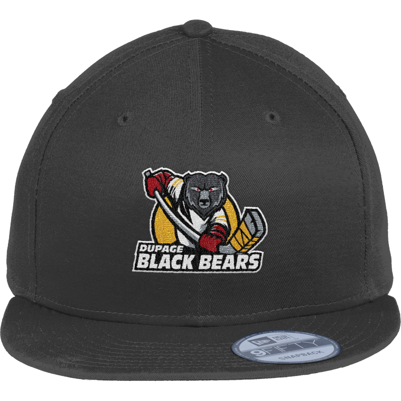 Dupage Black Bears New Era Flat Bill Snapback Cap