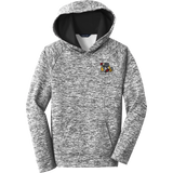 Dupage Black Bears Youth PosiCharge Electric Heather Fleece Hooded Pullover