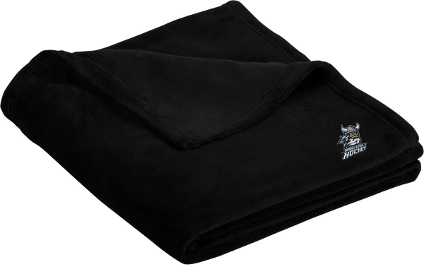 Hard Edge Hockey Ultra Plush Blanket