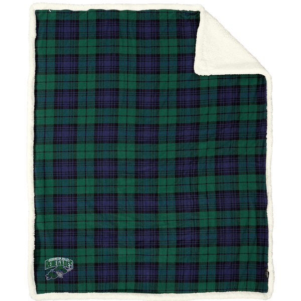 Kensington Valley Renegades Flannel Sherpa Blanket