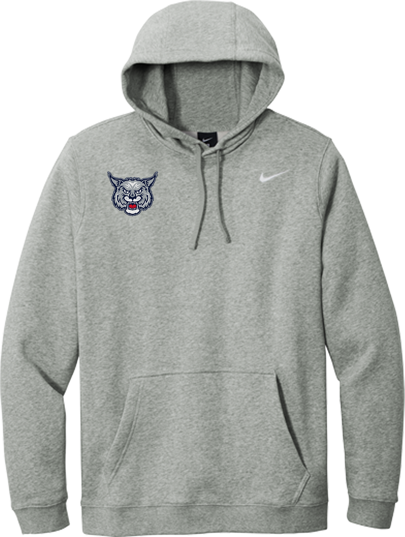 CT Bobcats Nike Club Fleece Pullover Hoodie