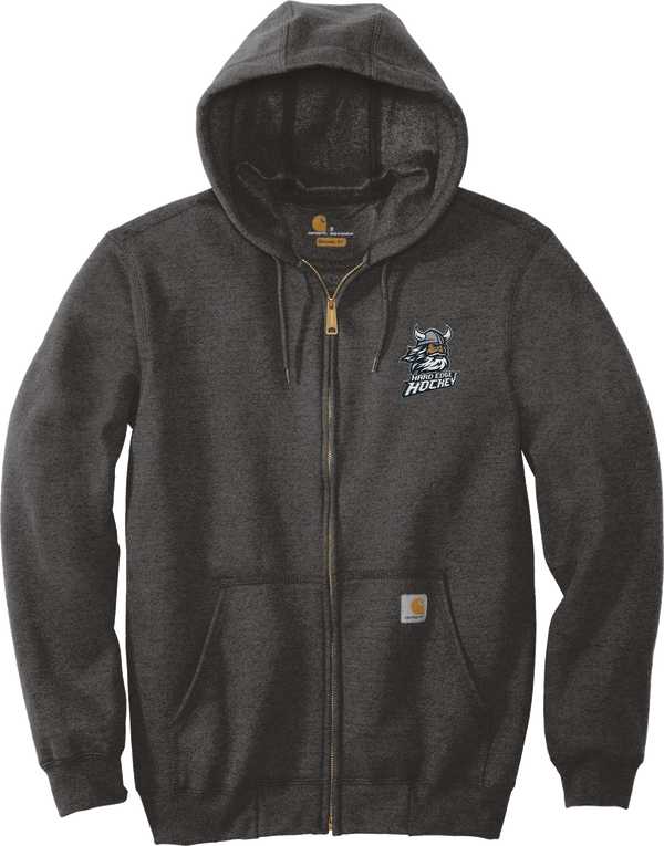 Hard Edge Hockey Carhartt Midweight Hooded Zip-Front Sweatshirt