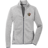 Delaware Ducks Ladies Sweater Fleece Jacket