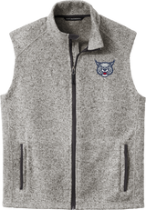 CT Bobcats Sweater Fleece Vest