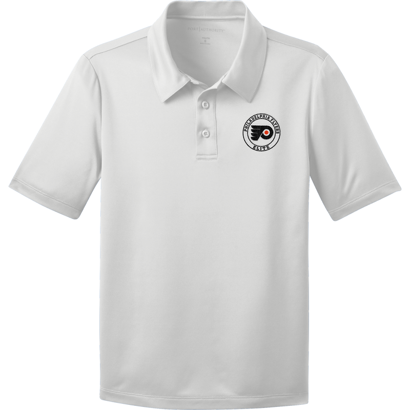 Philadelphia Flyers Elite Youth Silk Touch Performance Polo