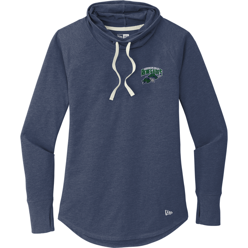 Kensington Valley Renegades New Era Ladies Sueded Cotton Blend Cowl Tee