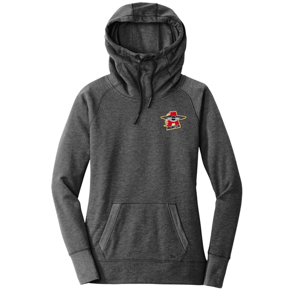 NY Aviators New Era Ladies Tri-Blend Fleece Pullover Hoodie