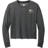 HVM Bulldogs New Era Ladies Tri-Blend Fleece Crop Crew