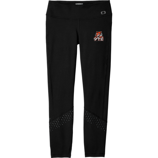 Princeton Tiger Lilies OGIO ENDURANCE Ladies Laser Tech Legging