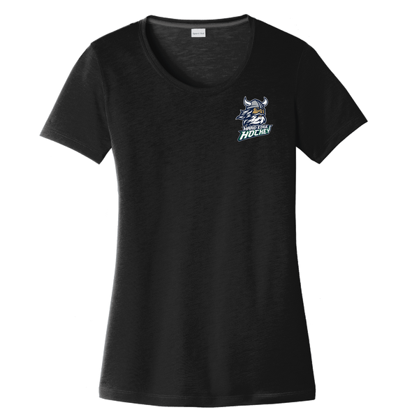 Hard Edge Hockey Ladies PosiCharge Competitor Cotton Touch Scoop Neck Tee