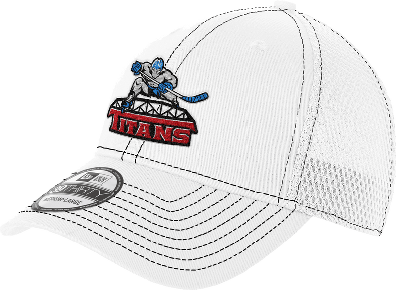 NJ Titans New Era Stretch Mesh Contrast Stitch Cap