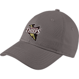 Mercer Chiefs New Era Adjustable Unstructured Cap