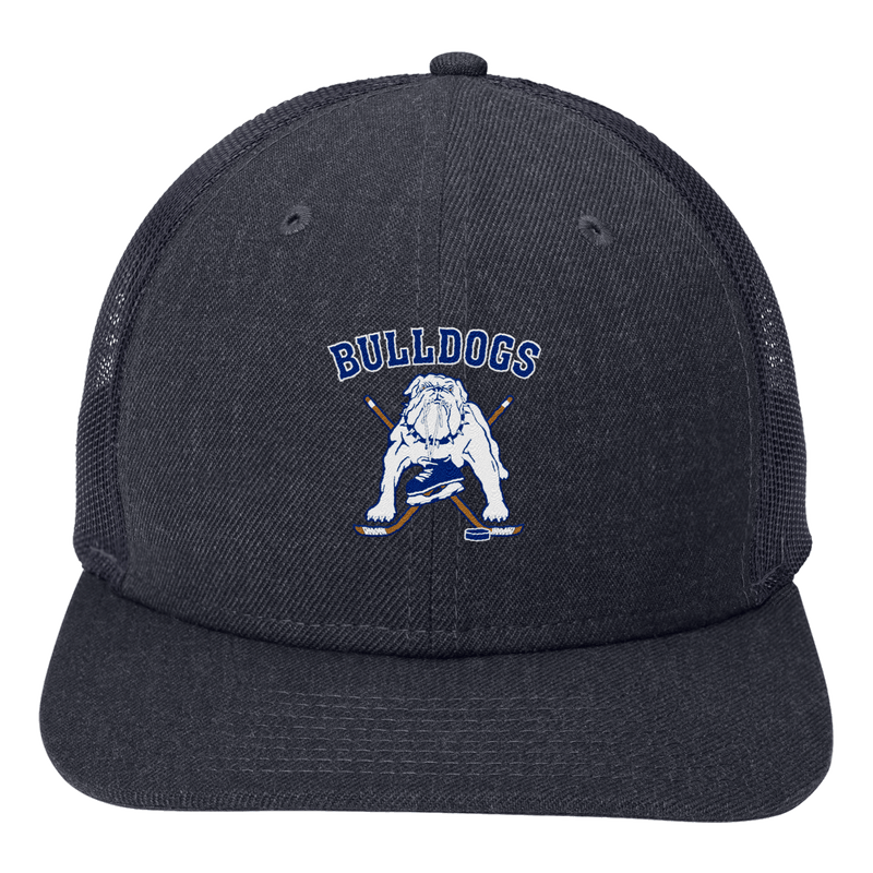 Chicago Bulldogs New Era Snapback Low Profile Trucker Cap