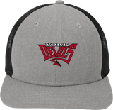 York Devils New Era Snapback Low Profile Trucker Cap