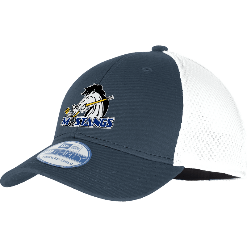 Mid-State Mustangs New Era Youth Stretch Mesh Cap