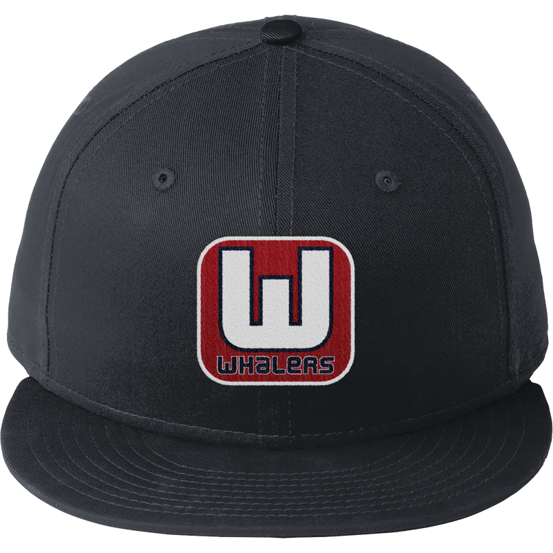 CT Whalers Tier 1 New Era Flat Bill Snapback Cap