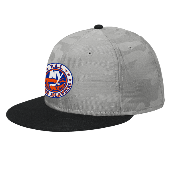 PAL Jr. Islanders New Era Camo Flat Bill Snapback Cap