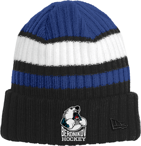 Berdnikov Bears New Era Ribbed Tailgate Beanie