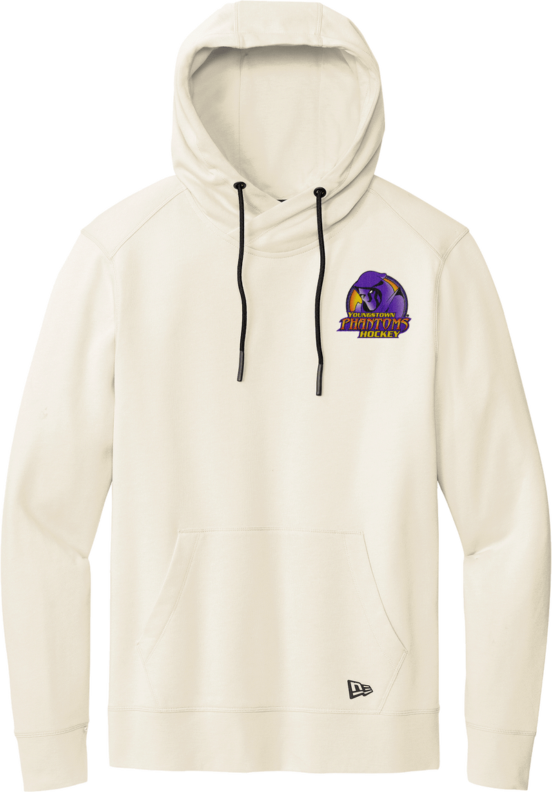 Youngstown Phantoms New Era Tri-Blend Fleece Pullover Hoodie