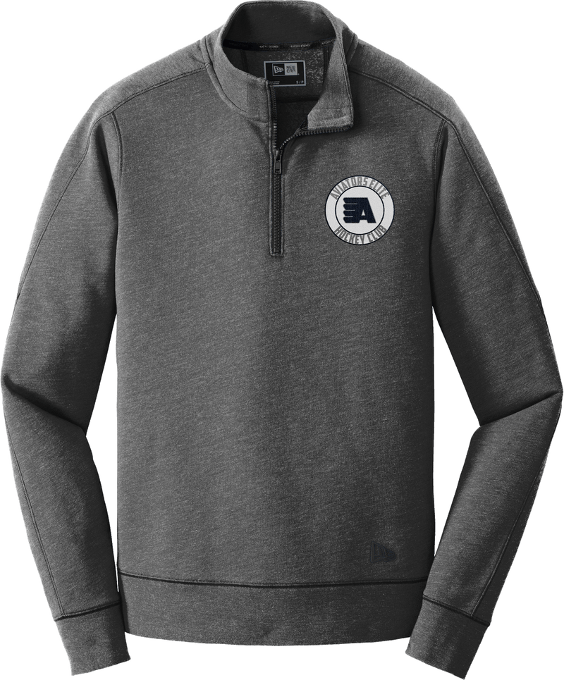 Aspen Aviators New Era Tri-Blend Fleece 1/4-Zip Pullover